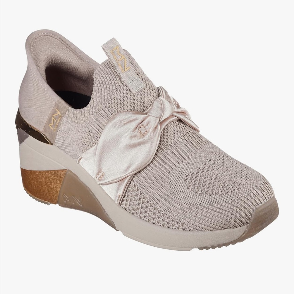 LN Skechers Slip-ins Mark Nason: A Wedge - Enzie (Taupe)